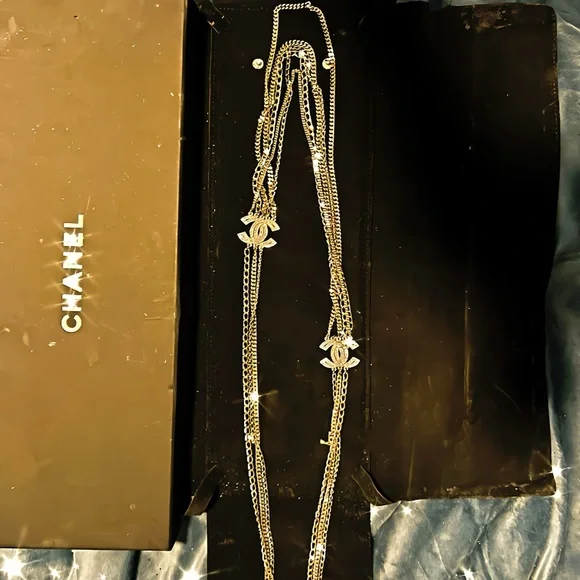 ChanelNecklace with CC Charms